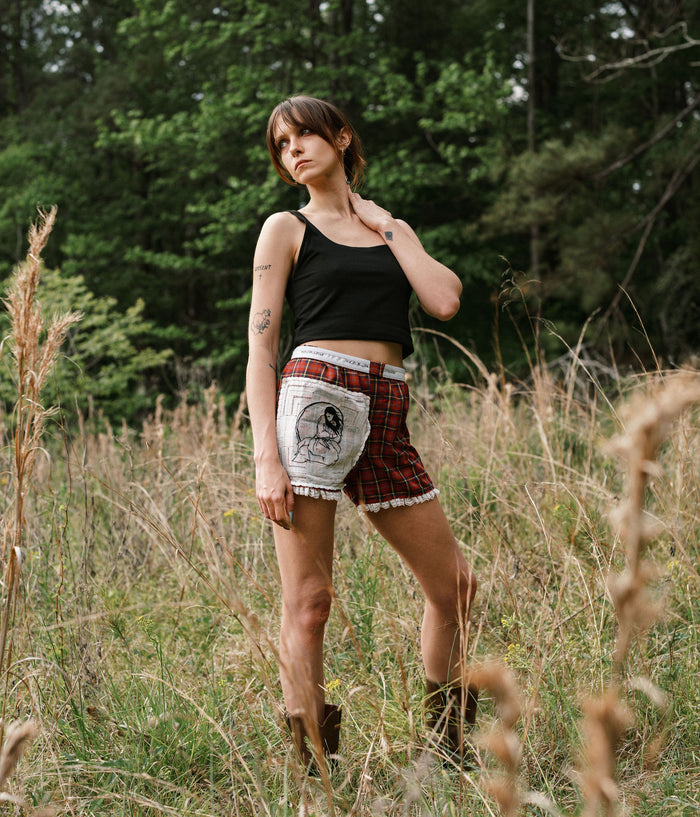 Heaven Boxers - Embroidered Shorts