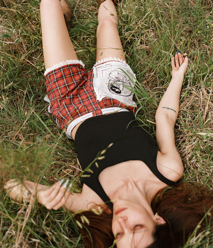 Heaven Boxers - Embroidered Shorts