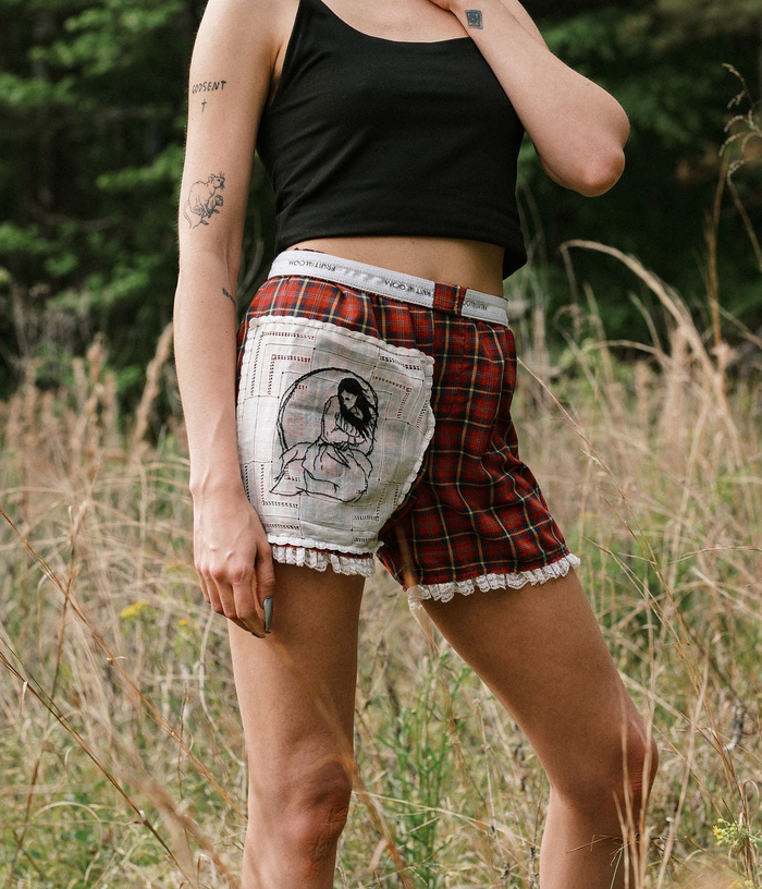 Heaven Boxers - Embroidered Shorts