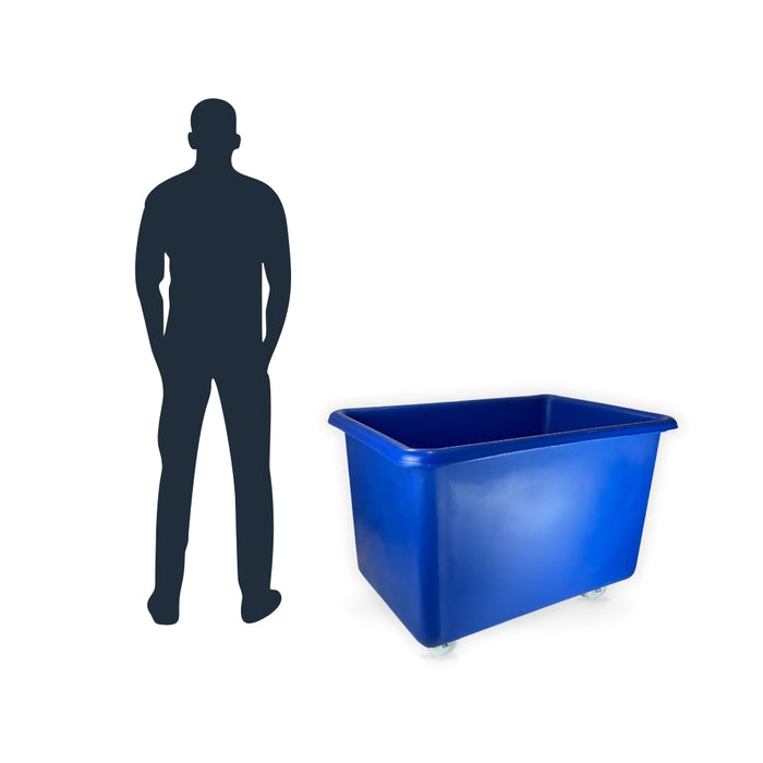 Heavy Duty Plastic Container Truck – 320 Litres
