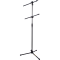Hercules MS464BPRO Double Boom Microphone Stand - Double Mic Stand -
