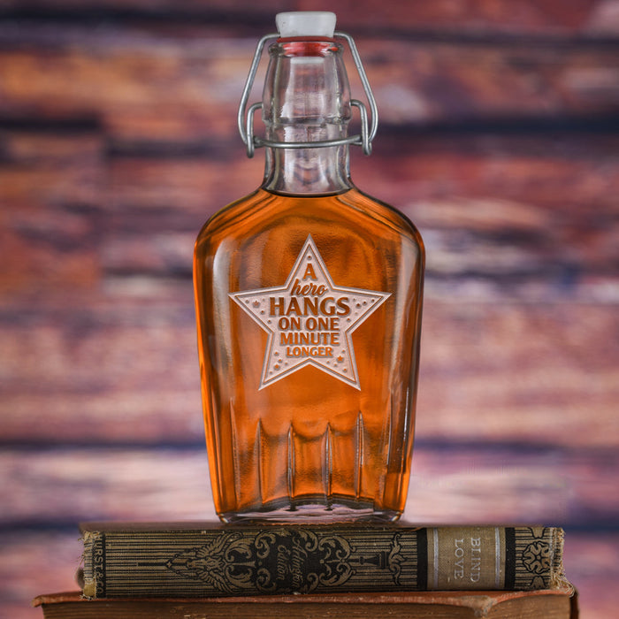 Hero Flask, Thank You Gift for Doctors, Nurses, First Responders