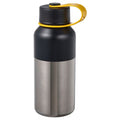HETLEVRAD Insulated flask, stainless steel/black, 0.5l