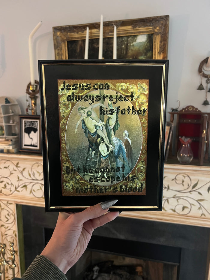 His Mother’s Blood - Embroidery