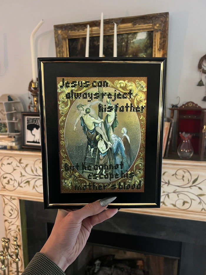 His Mother’s Blood - Embroidery