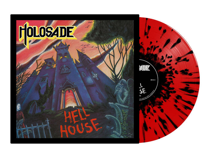 Holosade "Holosade - Hellhouse / Red/Black Splatter Vinyl LP" 12"