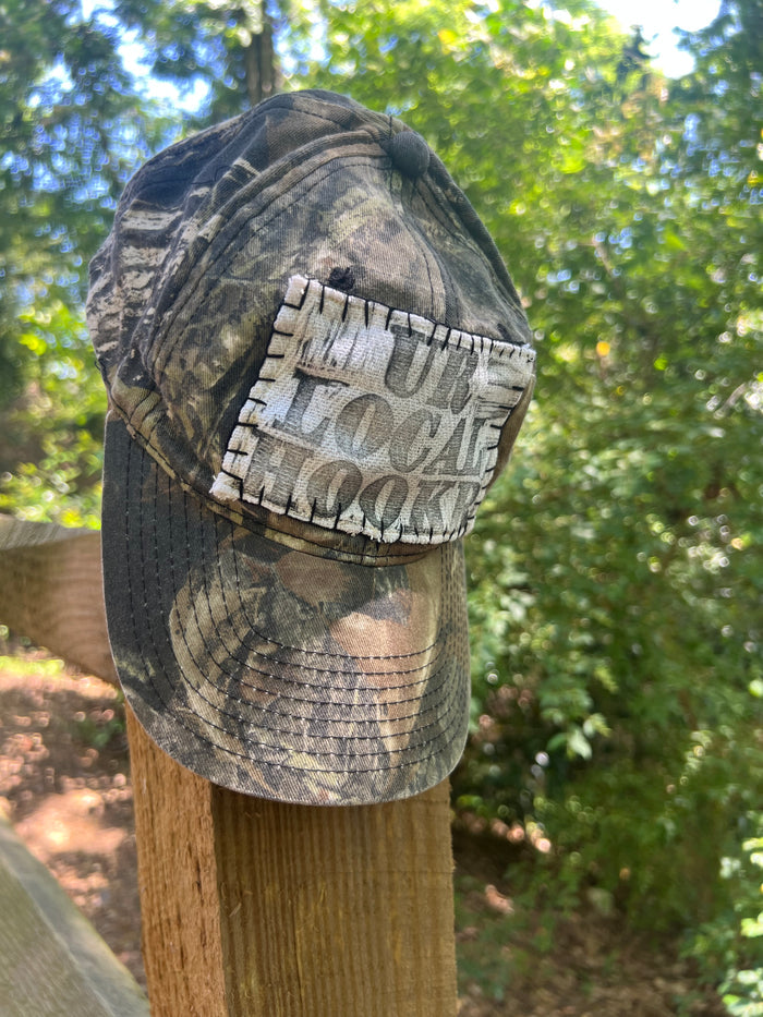 hookr merch - camo hat