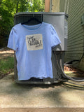 hookr merch - cornflower tshirt