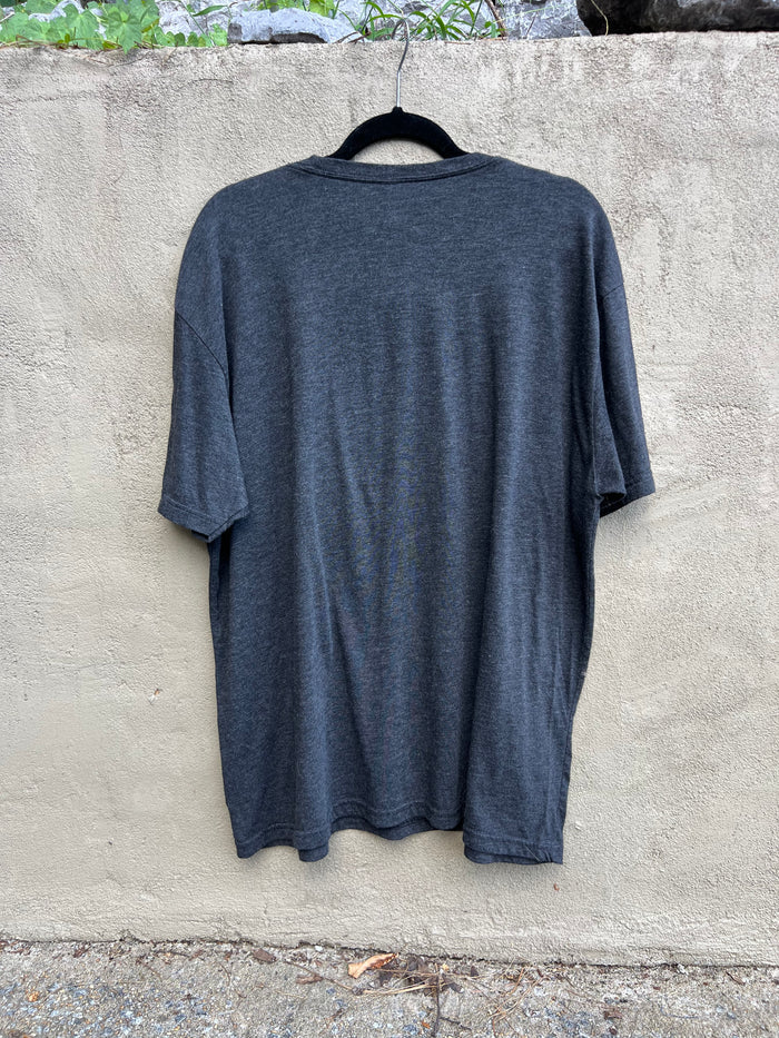 hookr merch - dark grey + denim tshirt