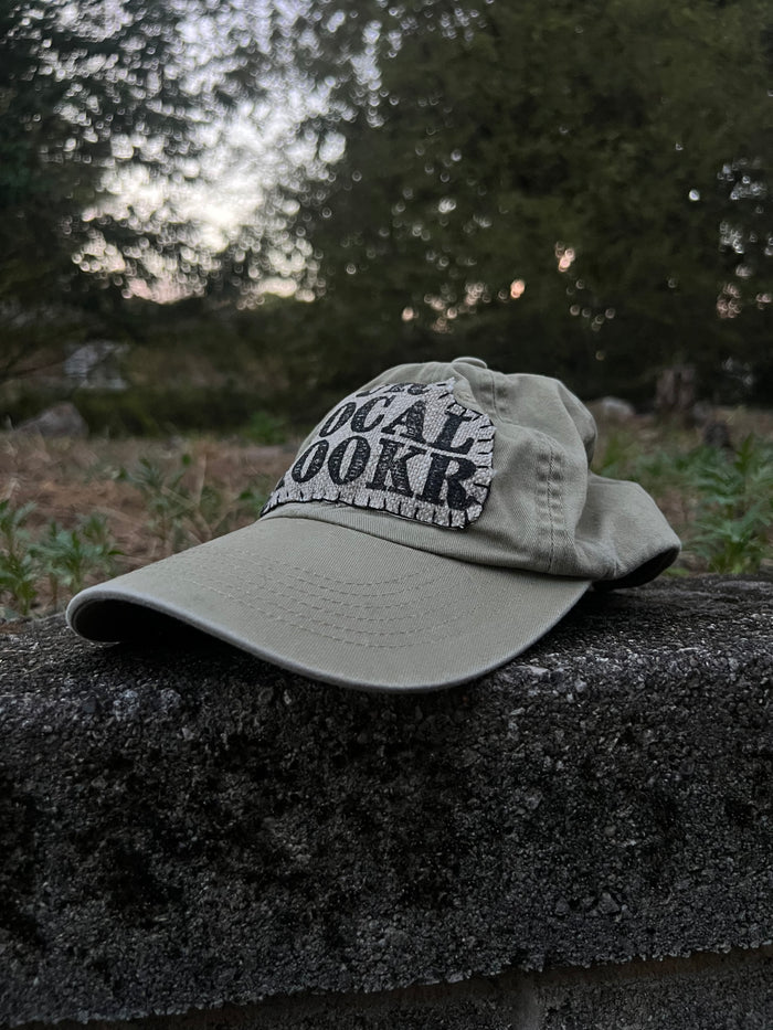 hookr merch - green hat