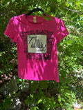 hookr merch - pink jesus tshirt