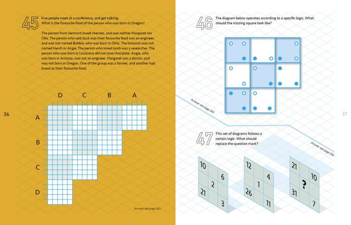 How Logical Are You? - Train Your Brain Puzzles Book - Quick Ship - Puzzlicious.com