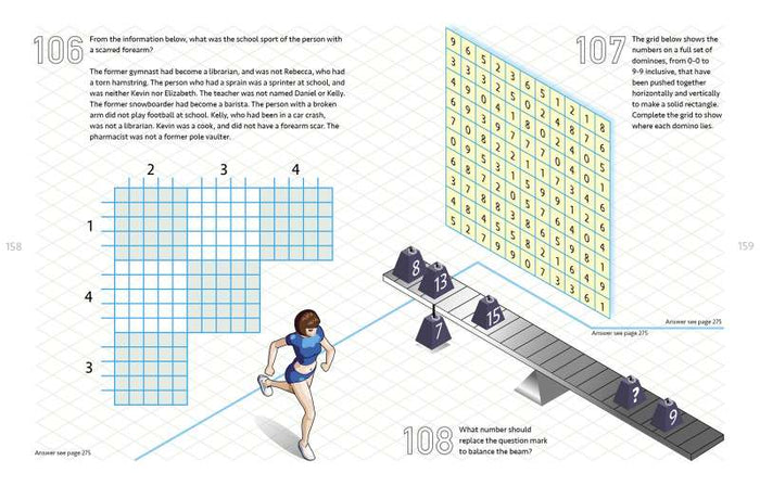 How Logical Are You? - Train Your Brain Puzzles Book - Quick Ship - Puzzlicious.com