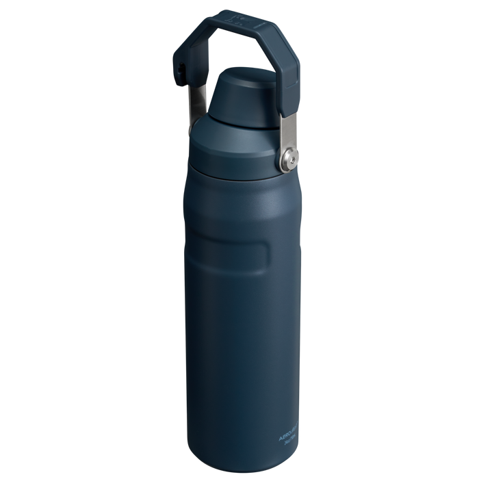 Stanley IceFlow Water Bottle with Fast Flow Lid 24 OZ In Navy Blue