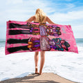 IF YOU CANT BUILD WITH THEM DONT CHILL WITH THEM BEACH TOWEL - REBHORN DESIGN