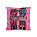 IF YOU CANT BUILD WITH THEM DONT CHILL WITH THEM PREMIUM PILLOW - REBHORN DESIGN