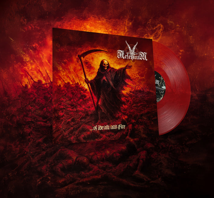 In Aeternum "...of Death and Fire (red vinyl)" Limited Edition 12"