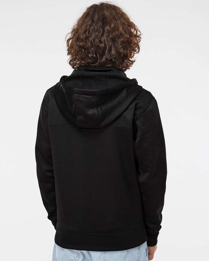 Independent Trading Co.  Poly-Tech Full-Zip Hoodie