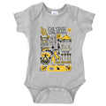 Infant Julia Gash CSULB Icons Onesie - Heather, Camp David