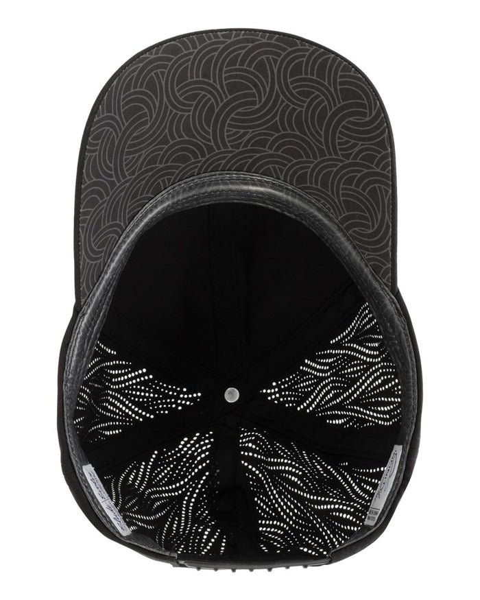 Infinity Her Women’s Performance Cap – Black with White C21 3D Embroidery