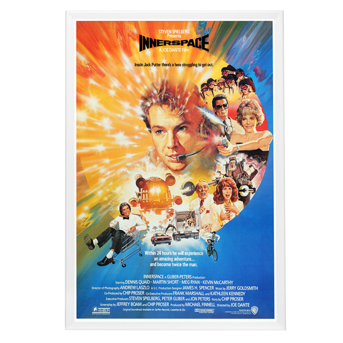 "Innerspace" (1987) Framed Movie Poster