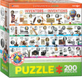 Inventors and Their Inventions 200 Piece Puzzle - Quick Ship - Puzzlicious.com