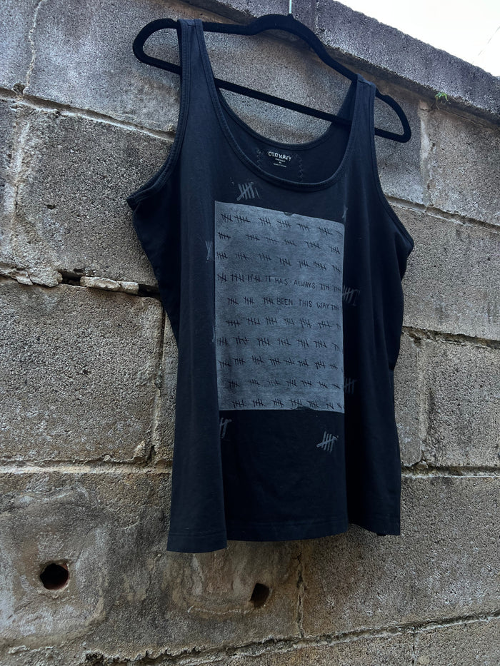 It Has Always Been This Way - Black Tank Top - ON