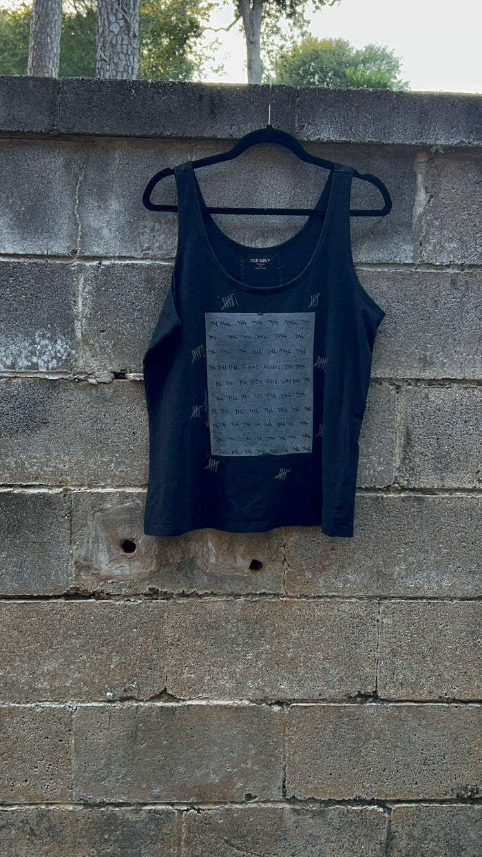 It Has Always Been This Way - Black Tank Top - ON