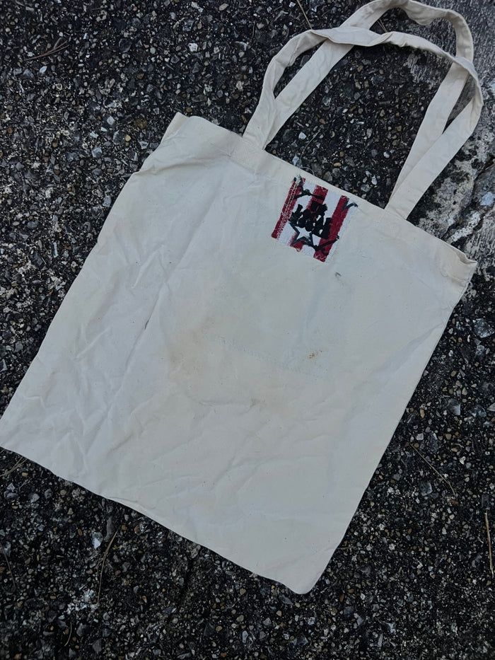 It Has Always Been This Way - Patchwork Canvas Tote Bag