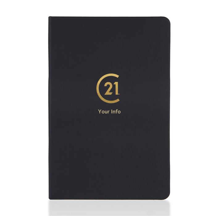 Italian Thermo PU Leather Notebook - Personalized