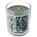 JAMTSKOGEN Scented candle in glass, Cypress & eucalyptus/dark green, 45hr