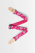 Kala Pink Hibiscus Ukulele Strap - STP-P-HIBISCUS-PK - Fully Adjustable