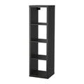 KALLAX 1x4, 42x147cm, Black-brown