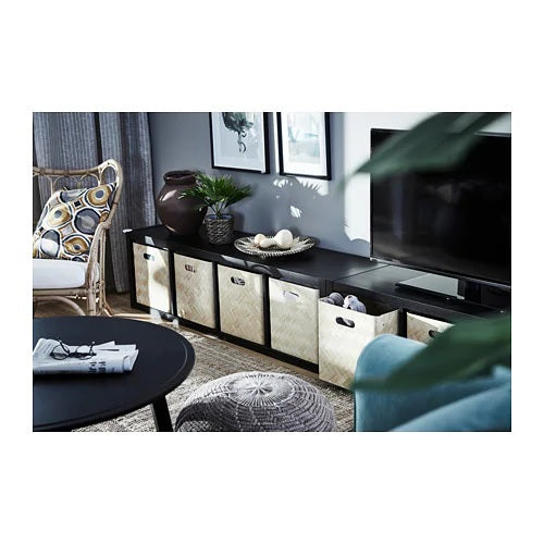 KALLAX 1x4, 42x147cm, Black-brown