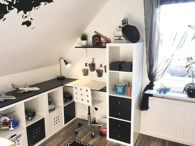 KALLAX 1x4, White, 42x147cm