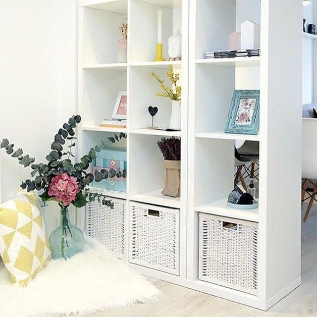 KALLAX 1x4, White, 42x147cm