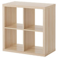 KALLAX 2x2, 77x77cm, White stained oak effect