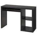 KALLAX Desk, Black-brown, 111x39cm