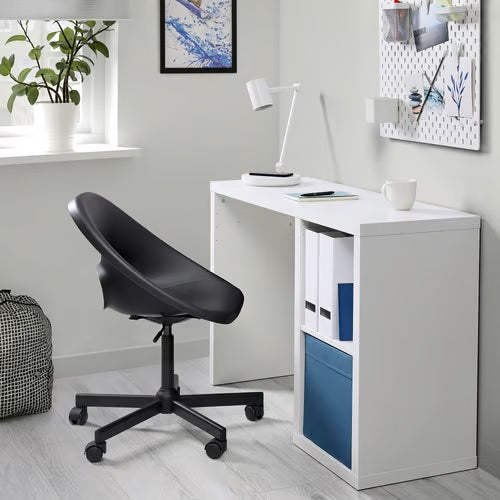 KALLAX Desk, White, 111x39cm