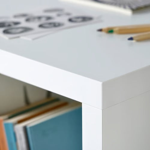 KALLAX Desk, White, 111x39cm