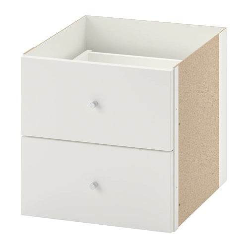 KALLAX insert with 2 drawers, White