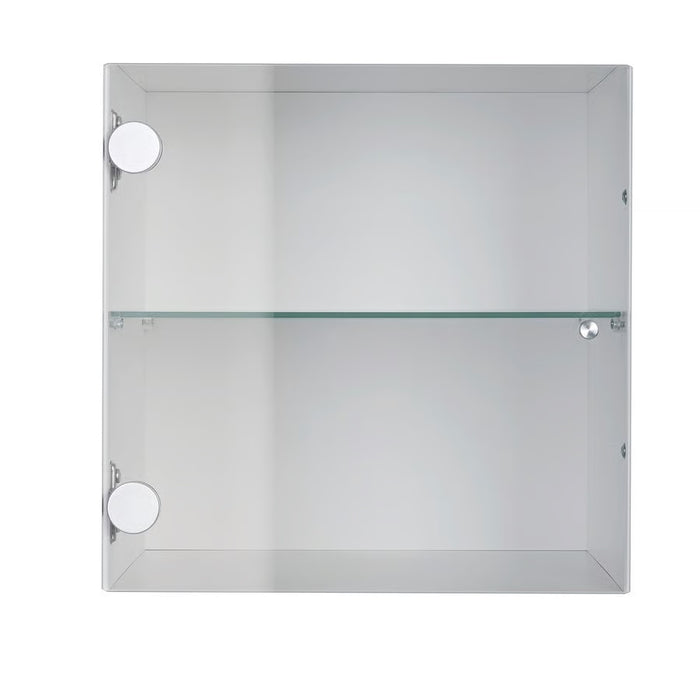 KALLAX insert with glass door, White, 33x33cm