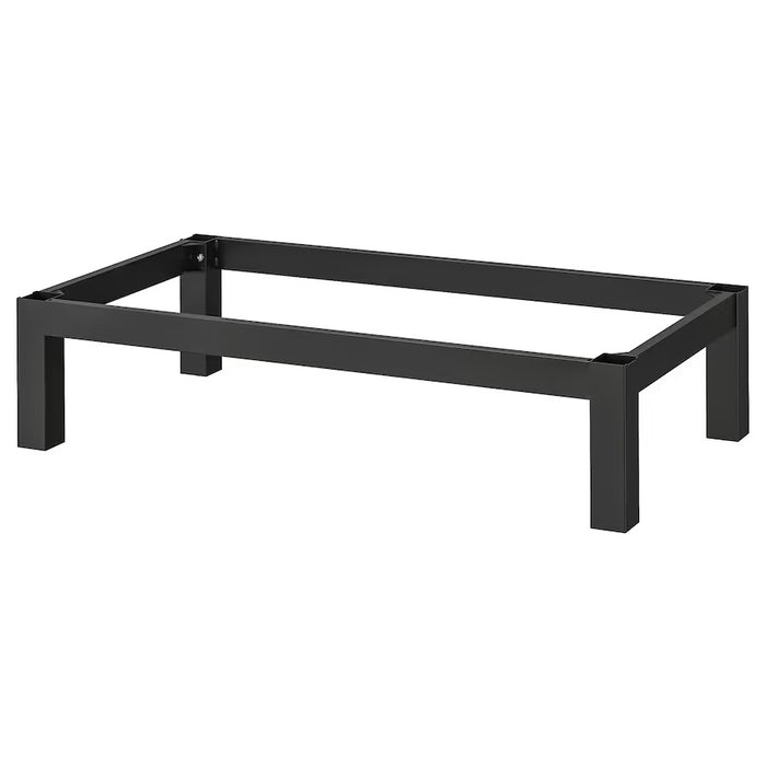 KALLAX steel leg frame, Black, 77cm units (2 blocks)