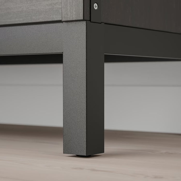 KALLAX steel leg frame, Black, 77cm units (2 blocks)