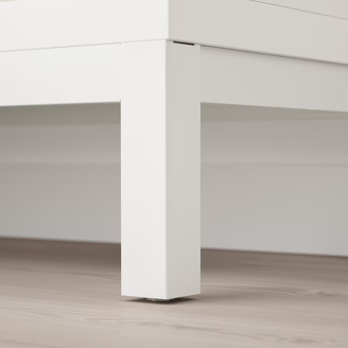 KALLAX steel leg frame, White, 147cm units (4 blocks)