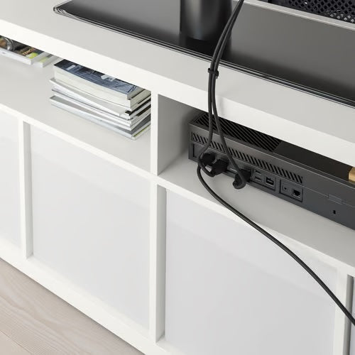 KALLAX TV bench, White, 147x60cm