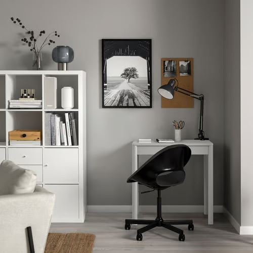 KJELLERIK desk 75x60 grey