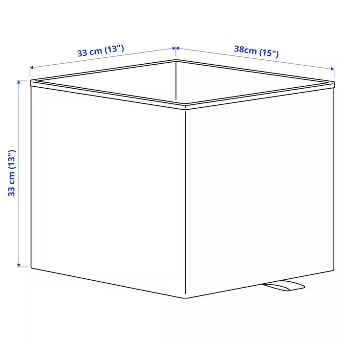 KOSINGEN Box, Beige, 33x38x33cm