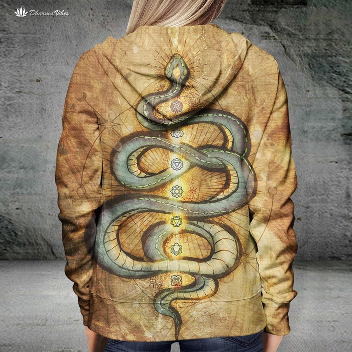 Kundalini Serpent by McAshe Hoodie