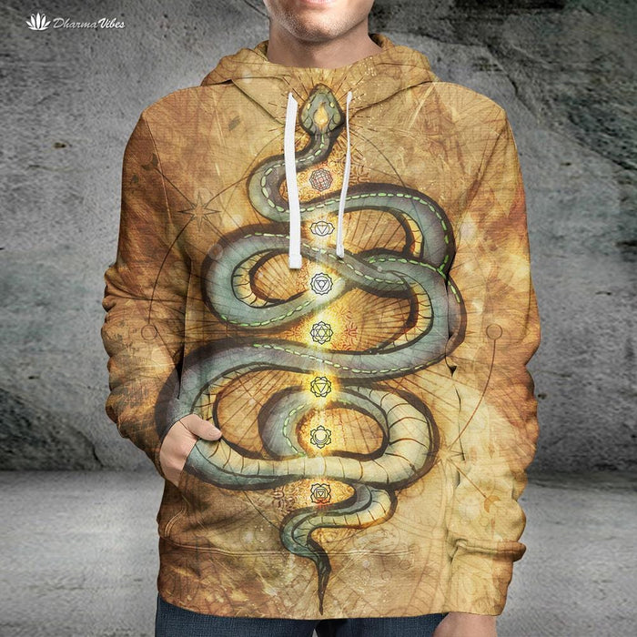 Kundalini Serpent by McAshe Hoodie